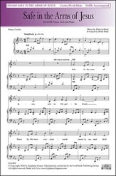 Safe in the Arms of Jesus SATB choral sheet music cover